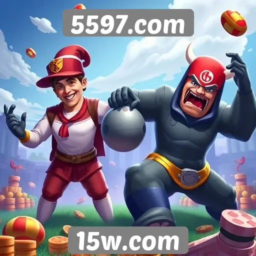 Exploração dos jogos disponíveis no 5597.com